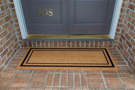 oversized double door mat